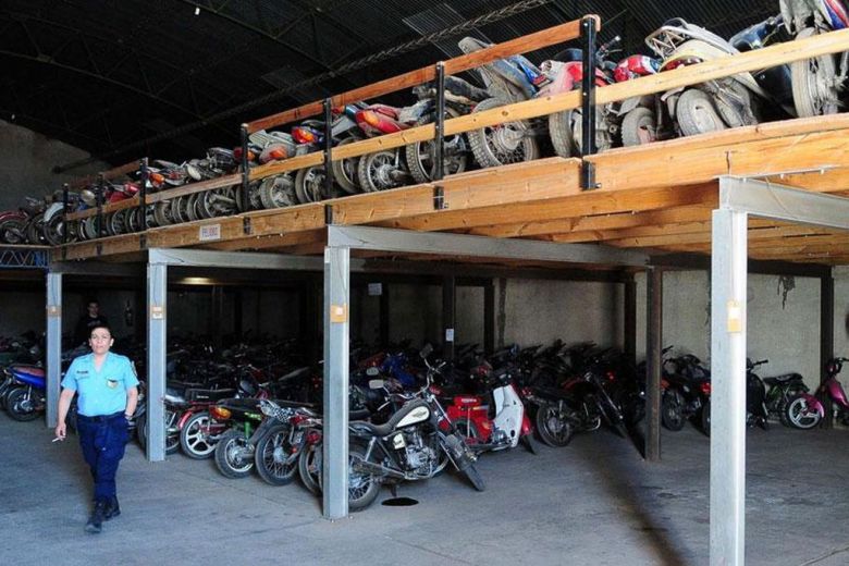 La oposición presentó un proyecto para reducir la cantidad de motos en los depósitos del Ente de Prevención Ciudadana
