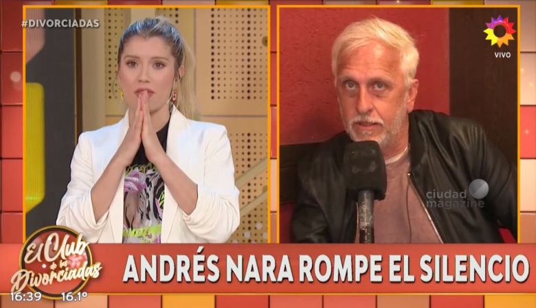Andrés Nara descolocó a Laurita Fernández en vivo: "¿Tu mamá está sola? Me parece muy linda"