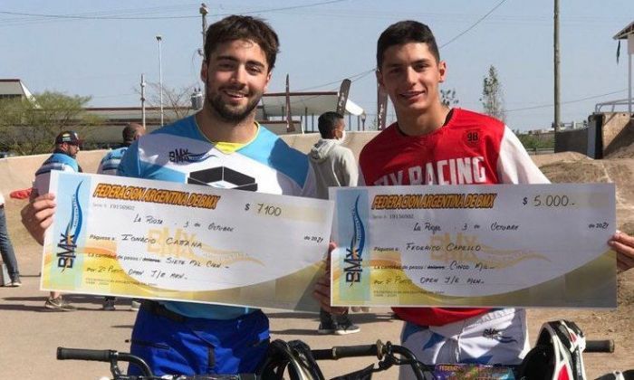 Pilotos locales en el Argentino y Open de BMX en La Rioja