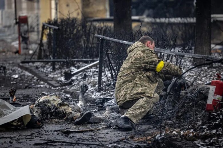 El gobierno Zelensky llamó a la resistencia ante el feroz ataque ruso a kiev