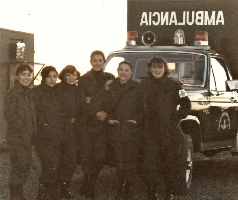 Seis enfermeras recuerdan su labor en la guerra y demandan reconocimiento