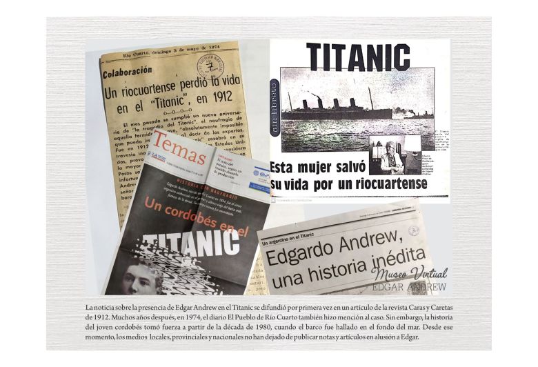 La historia del único argentino que murió en el transatlántico y tiene su Museo Virtual