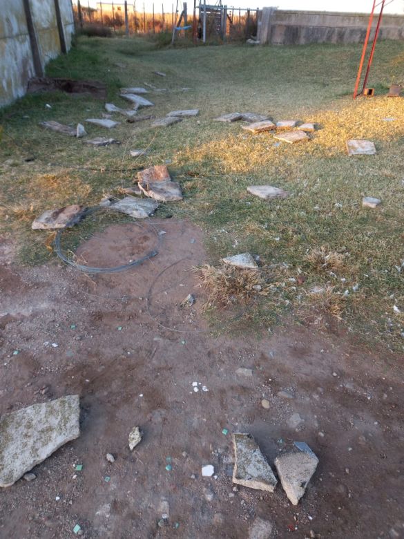 Del Campillo: ráfagas de 110 km/h provocaron destrozos materiales 