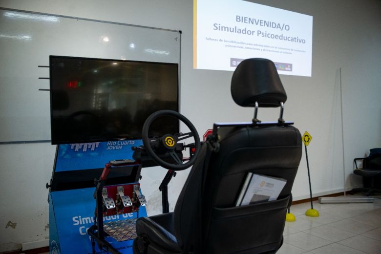Se presentó el Simulador de Manejo que incorpora tecnología para la educación vial
