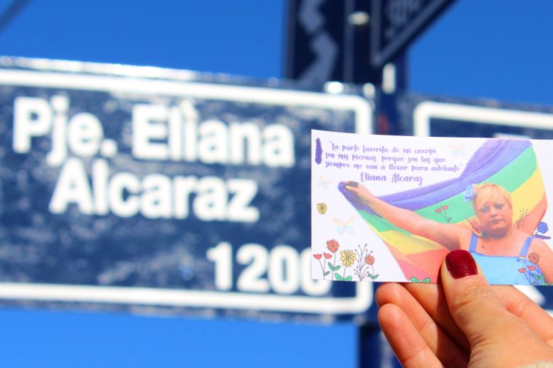 Pasaje Eliana Alcaraz: Río Cuarto es la primera ciudad del país en tener una calle con el nombre de una activista trans