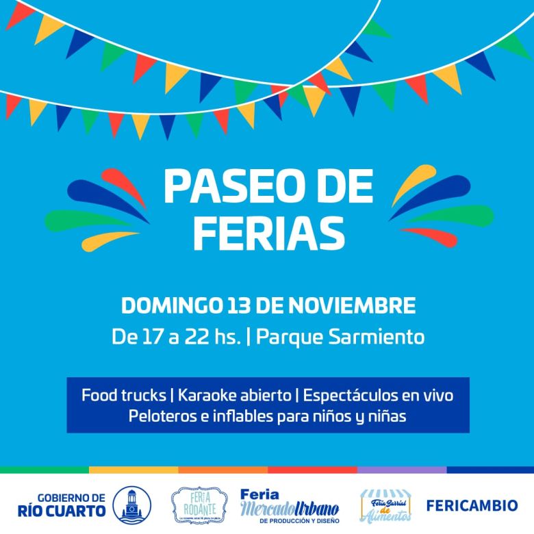 Nuevo Paseo de Ferias en el Parque Sarmiento