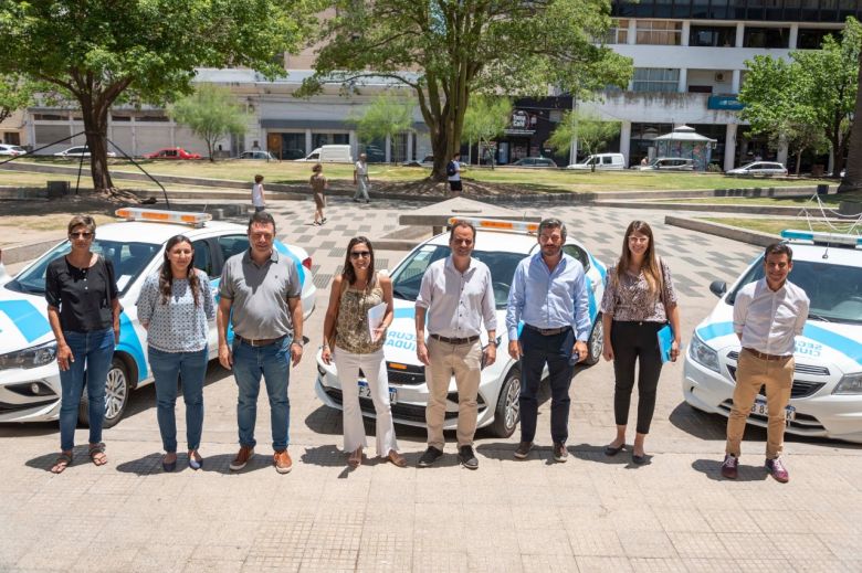 Llamosas firmó un convenio con Bio4 para que los autos municipales funcionen con bioetanol