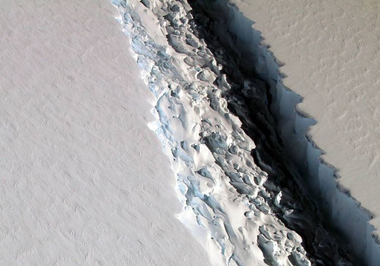La Antártida se divide en icebergs gigantes: el principio del fin