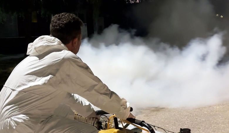 Dengue: fumigaron más de 2.000 hectáreas en Río Cuarto
