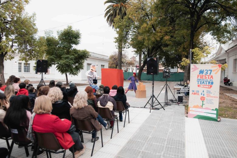 Destacan el crecimiento de la Fiesta Provincial del Teatro en la ciudad
