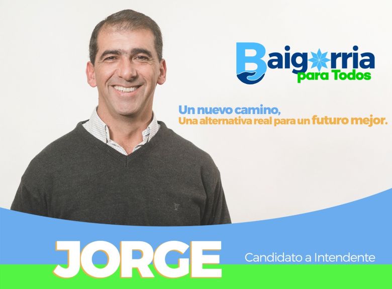 Jorge Fernández busca ganar la intendencia de Coronel Baigorria 