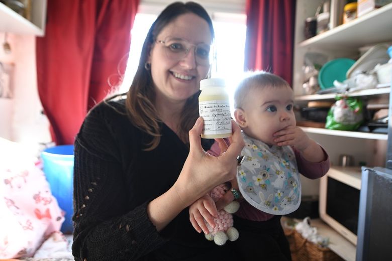 Mujeres donan su leche para alimentar a bebés cordobeses
