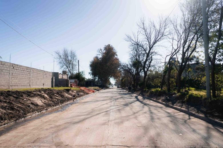 Habilitan la pavimentación de calle Laprida y ya son más de 600 las arterias asfaltadas