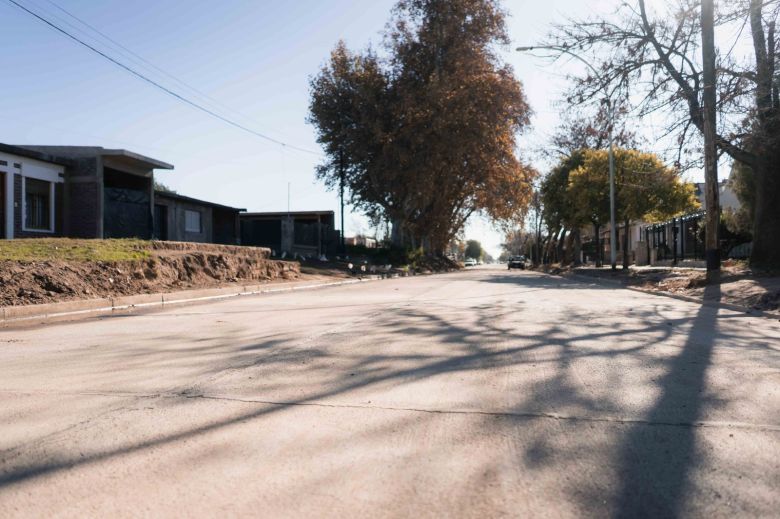 Habilitan la pavimentación de calle Laprida y ya son más de 600 las arterias asfaltadas