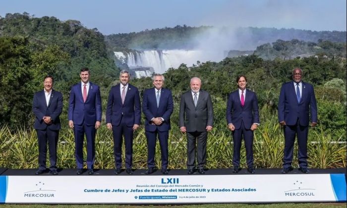 Otra cumbre del Mercosur con tensiones: Alberto Fernández y Lacalle Pou volvieron a cruzarse por Venezuela
