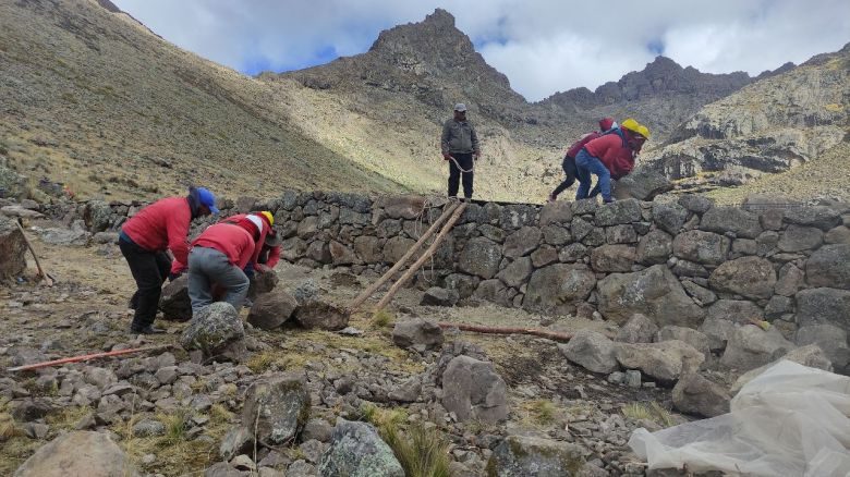 Investigadores del CONICET ponen en funcionamiento una represa que usaban los Incas