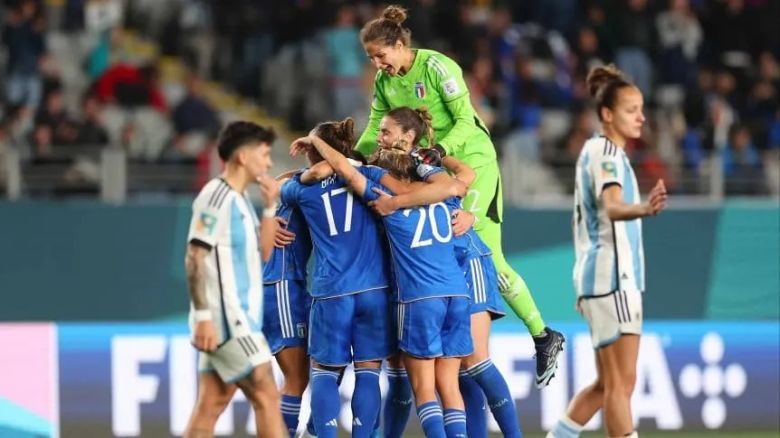 Argentina cayó frente a Italia en su debut en el Mundial Femenino que se juega en Australia y Nueva Zelanda