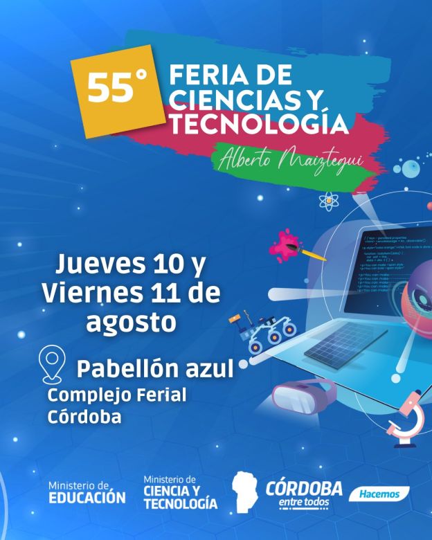 Comienza la 55° Feria Provincial de Ciencias y Tecnología