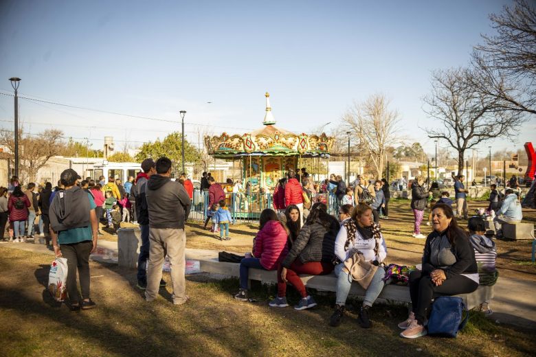 Una multitud celebró el Día de las Infancias en los parques de la ciudad