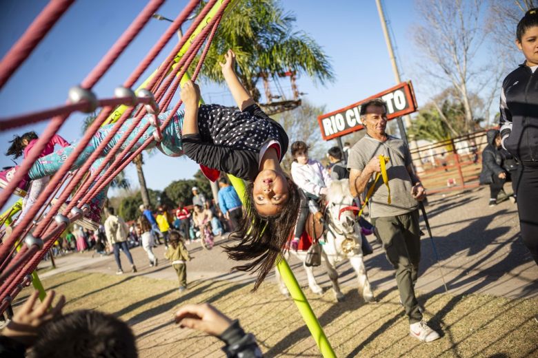 Una multitud celebró el Día de las Infancias en los parques de la ciudad