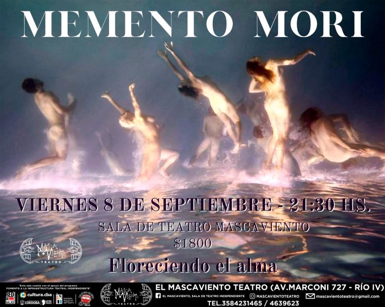 Se reestrena “Memento Mori", una obra de cinco monólogos donde el hilo conductor es “la soledad”
