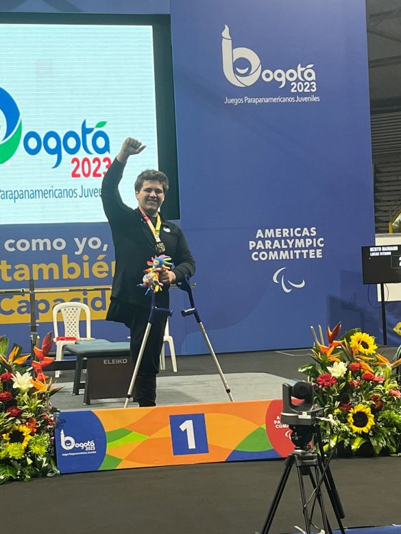 El serranense que hizo podio en los Juegos Evita tras ganar los Panamericanos