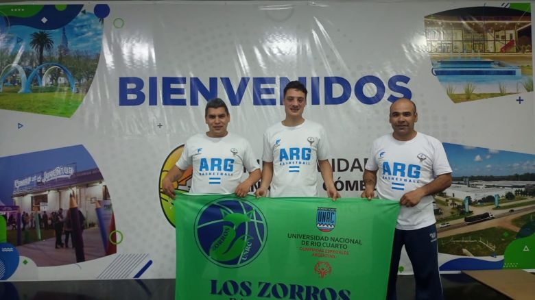 Cuatro representantes de la UNRC forman parte de la Selección Argentina de Básquet en las Olimpiadas Especiales
