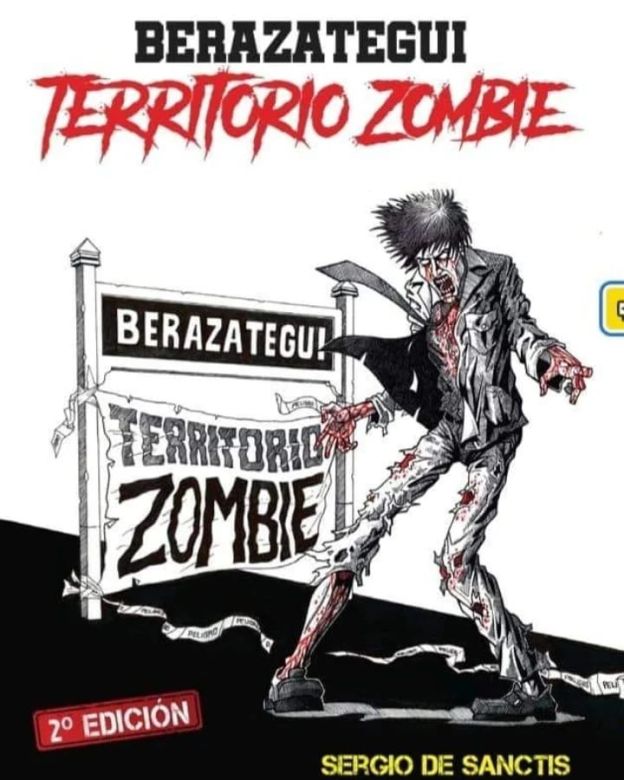 Un vecino causa furor con su historieta de zombies en una ciudad del Conurbano bonaerense