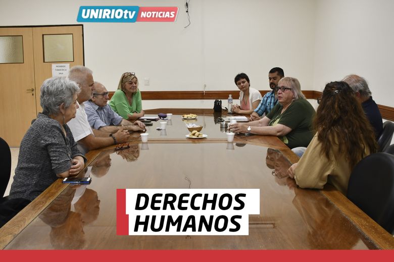 Un ex alumno de la UNRC y preso de la dictadura militar fue recibido por integrantes del Observatorio de Derechos Humanos  