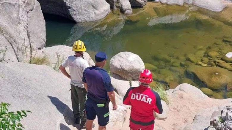 Dos turistas murieron ahogados en Traslasierra