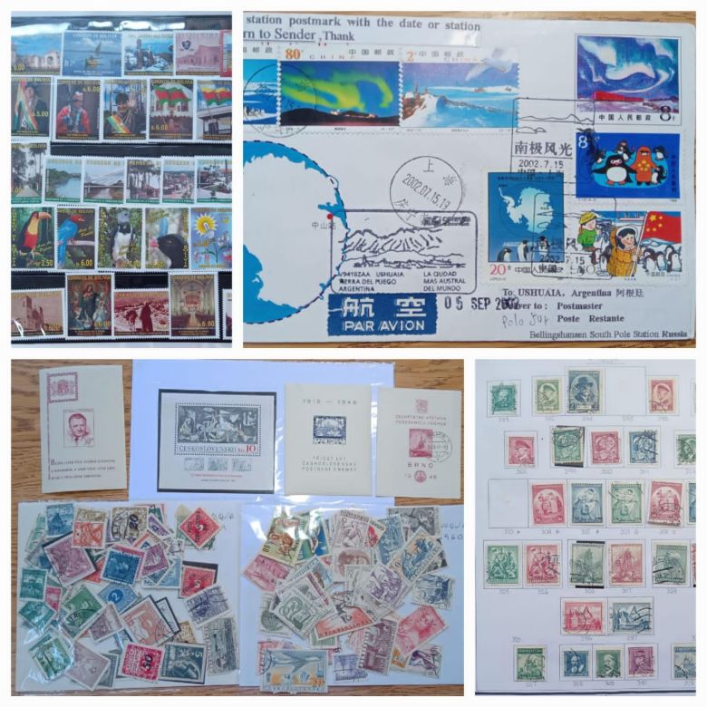 Un recorrido mágico a través de sellos postales y monedas de un coleccionista cordobés
