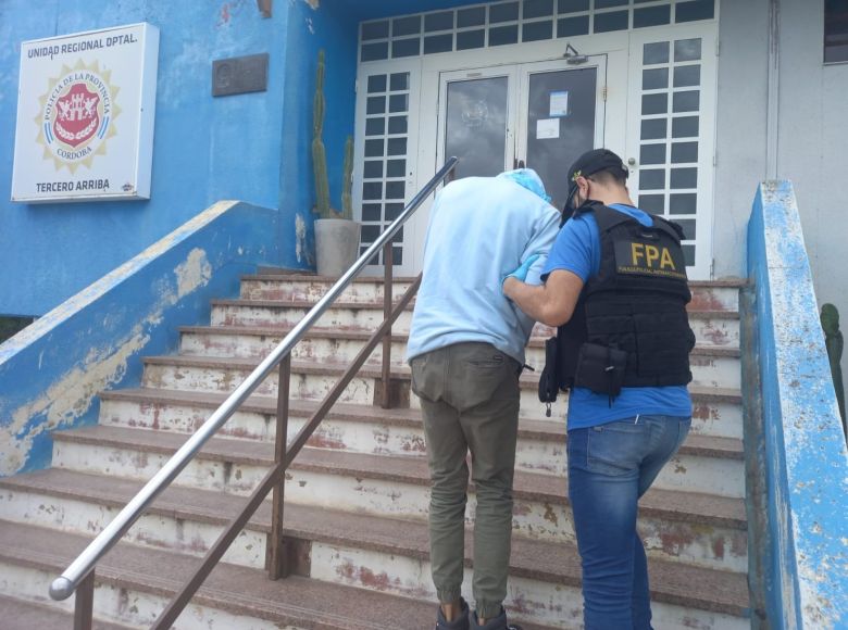 Río Tercero: FPA detuvo a un sujeto quien estaba relacionado a una causa de drogas en Hernando