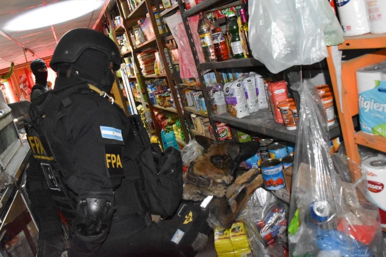 FPA desbarató una organización narco e incautó más de 5000 dosis de cocaína 