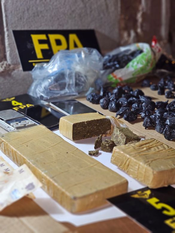 Proveedor y vendedor detenidos con más de 2.000 dosis de estupefacientes en Unquillo 
