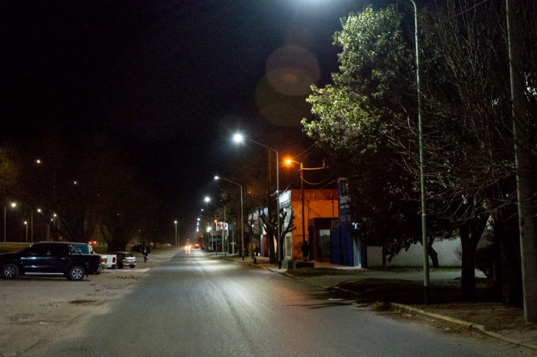 El 94% de la ciudad ya cuenta con alumbrado público con luces LED