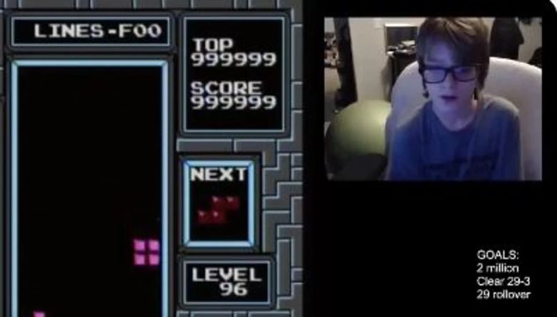 Un adolescente de 13 años ganó al Tetris y sería la primera persona en lograrlo