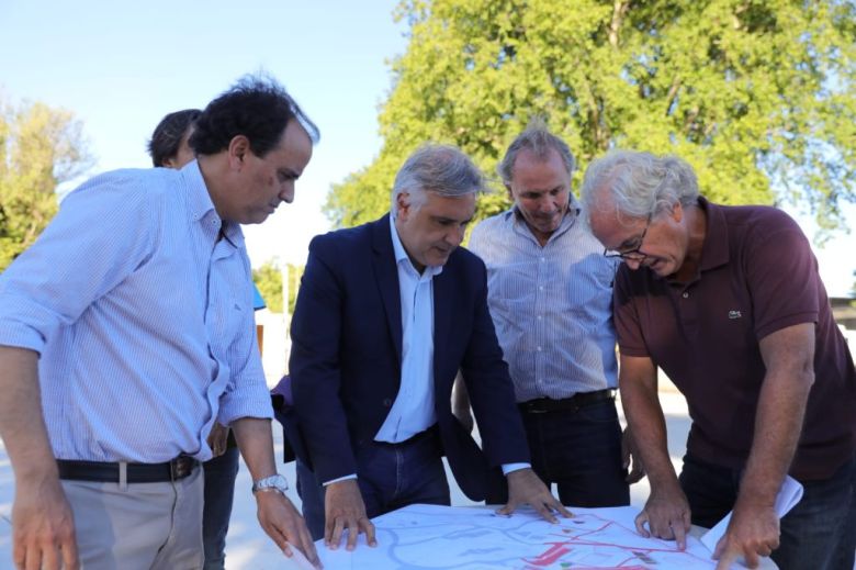 Llaryora anunció la ampliación de las obras en el Parque Sur de Río Cuarto 