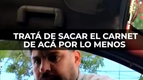 Un taxista coimeó a un inspector en Córdoba: pagó $ 15 mil y lo grabó para luego exponerlo