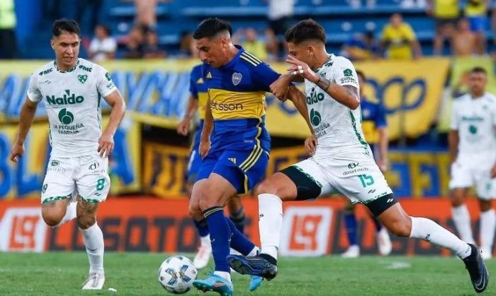 Boca Juniors empató con Sarmiento en la cancha de San Lorenzo y sigue sin ganar 