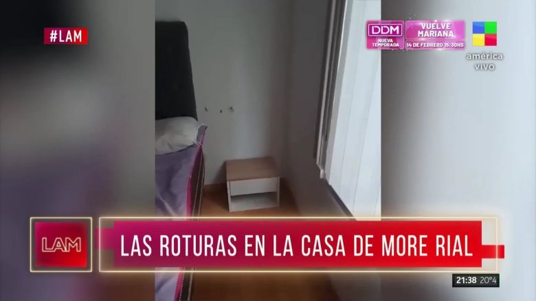 Daños por $3.000.000: las fotos de cómo habría dejado Morena Rial el departamento de Jorge en Belgrano