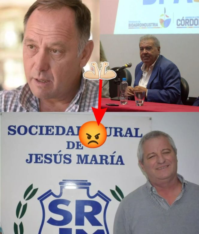 FDA: Arde la interna ruralista en Córdoba con Jesús María