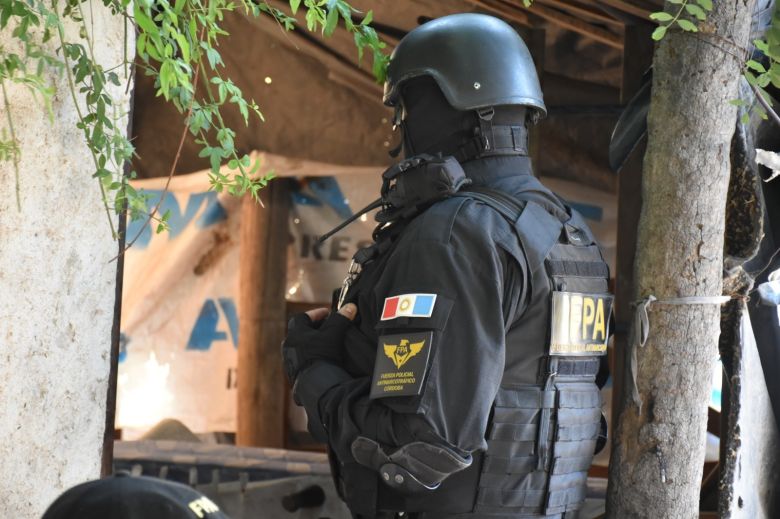 FPA realizó allanamiento en barrio Villa El Nylon, un detenido por venta de drogas 