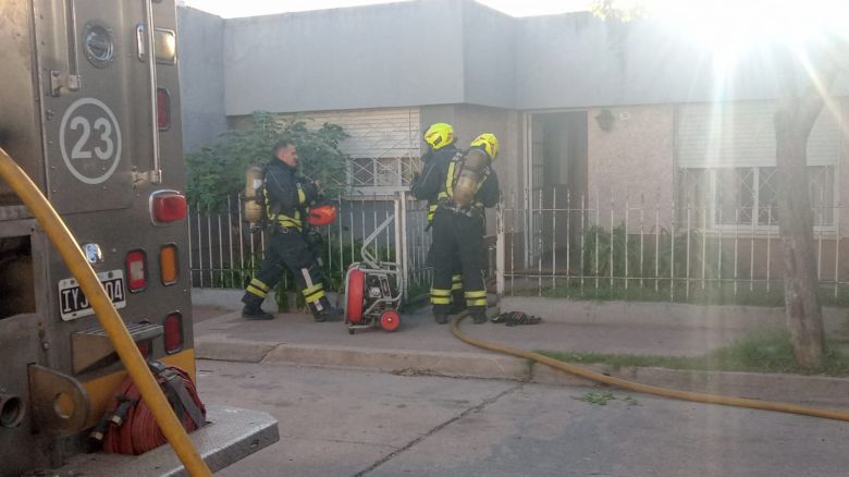 Incendio en la residencia de menores en el macrocentro 