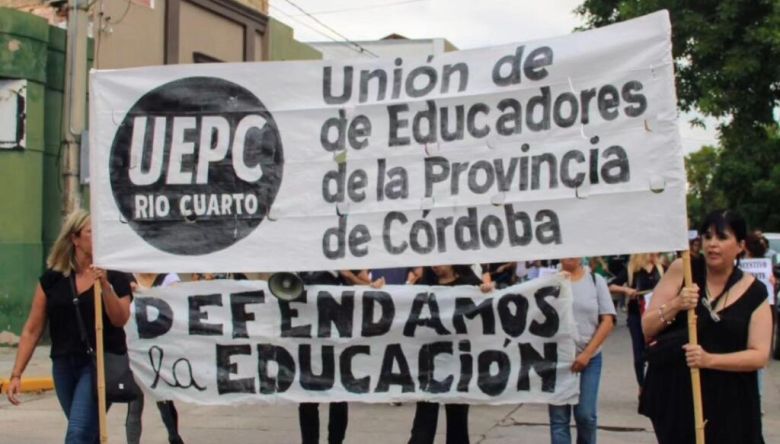 El acatamiento a la medida de fuerza de UEPC en Río Cuarto fue del 50 %