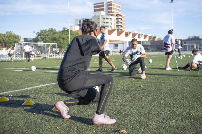 La Selección Argentina de Fútbol Femenino de amputadas pasó por la ciudad en su preparación para el mundial